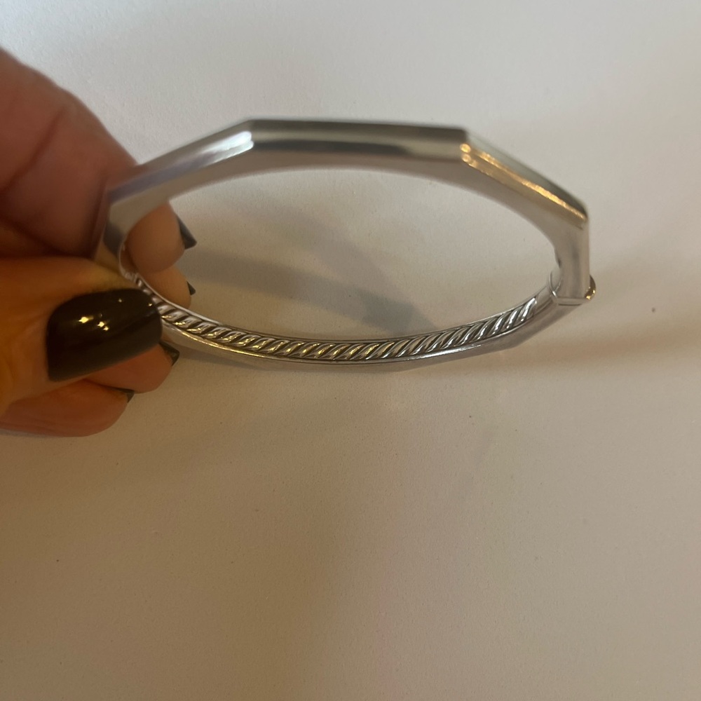 David Yurman Stax faceted bracelet